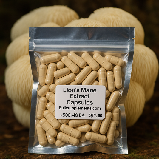 Lionβs Mane Mushroom Capsules