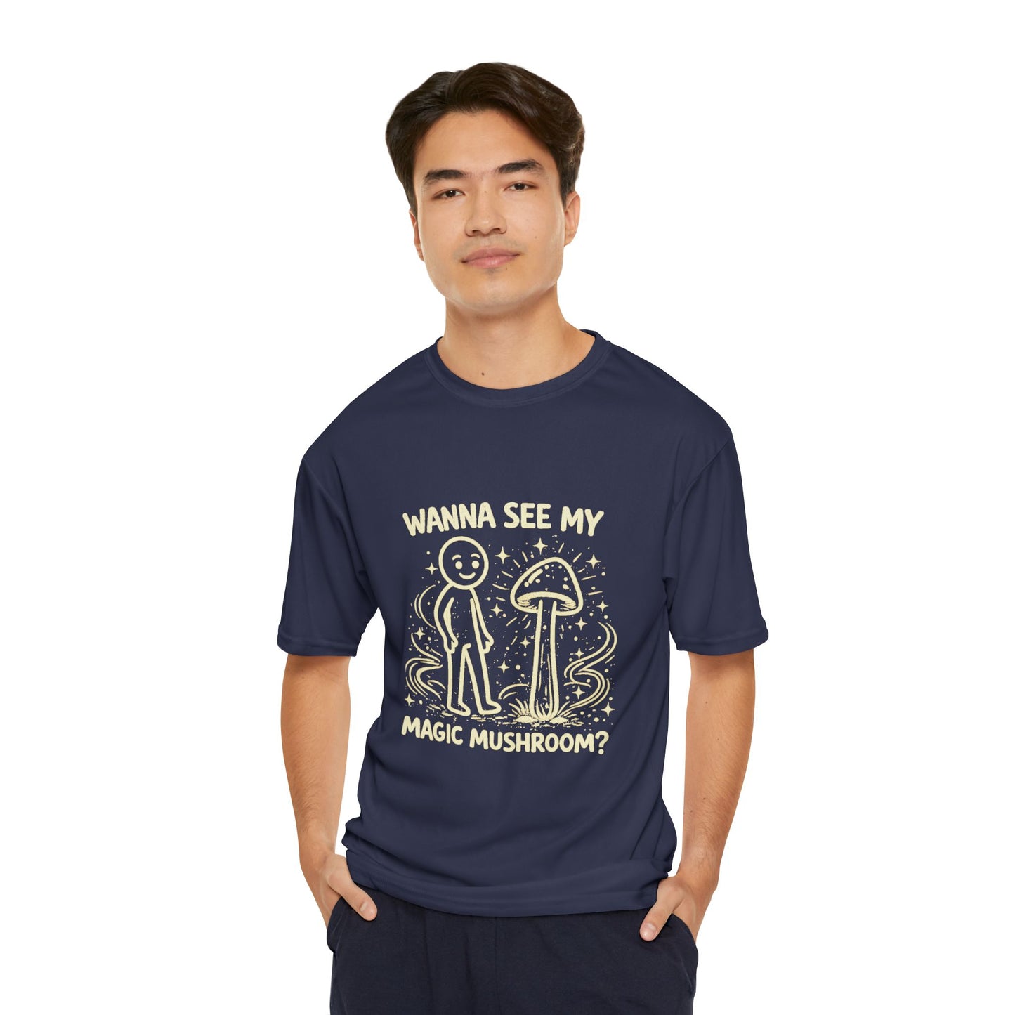 Wanna See My Magic Mushroom T-Shirt — Funny Mushroom Graphic Tee