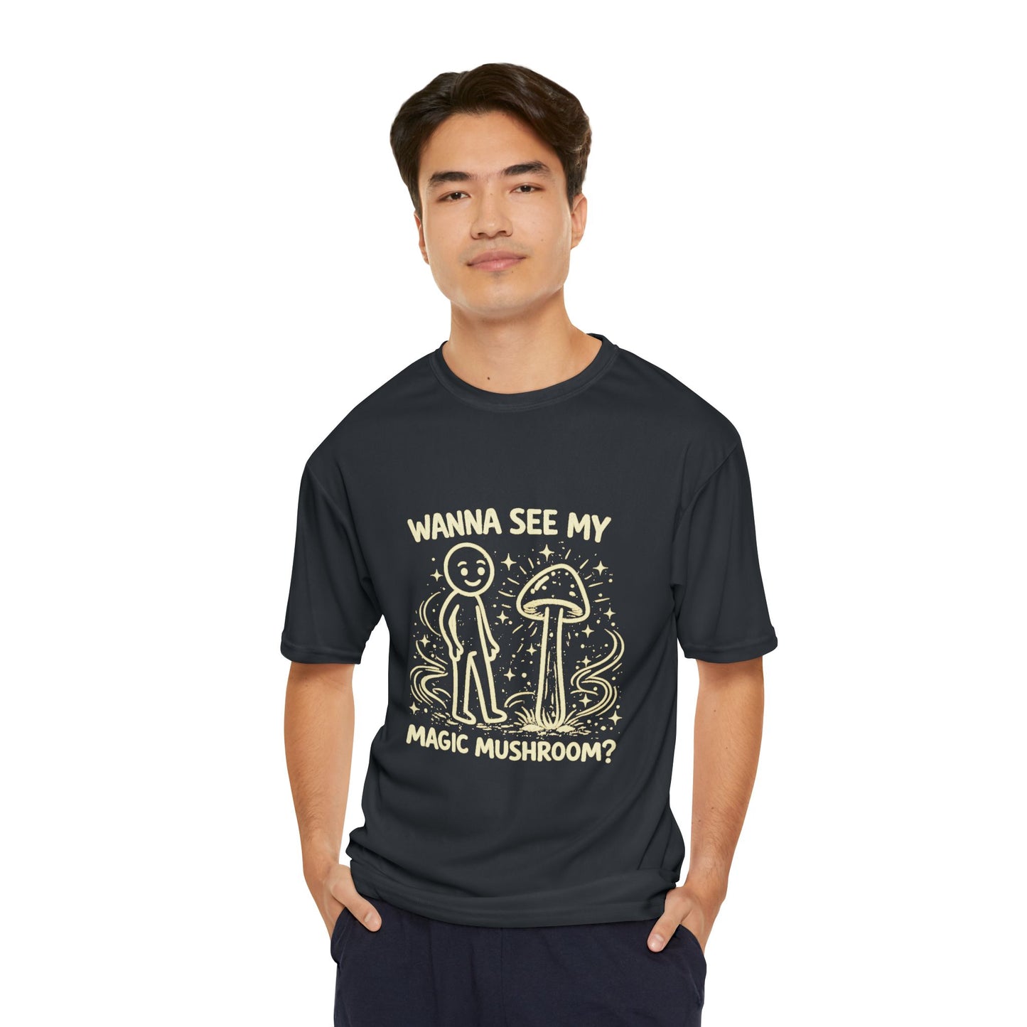 Wanna See My Magic Mushroom T-Shirt — Funny Mushroom Graphic Tee