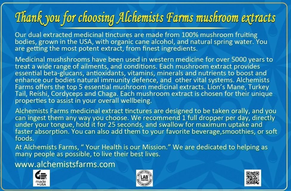 Cordyceps Mushroom Tincture